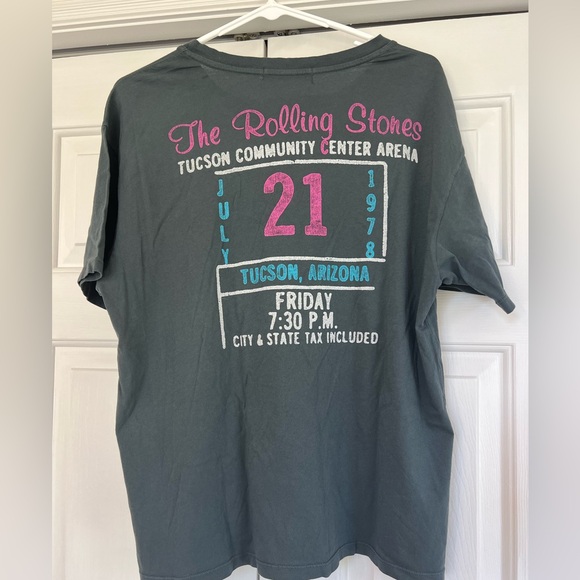 Daydreamer Rolling Stones 1978 Ticket Boyfriend Tee—Size M. NWOT. - Picture 2 of 4